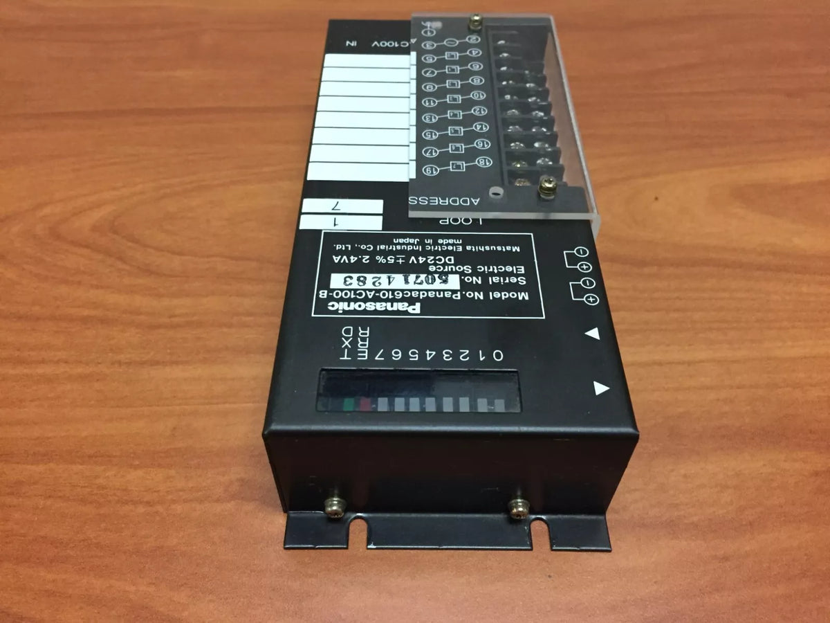 Panasonic Panadac-610-AC100-B AC 100 to 24VDC 2.4VA Power Supply