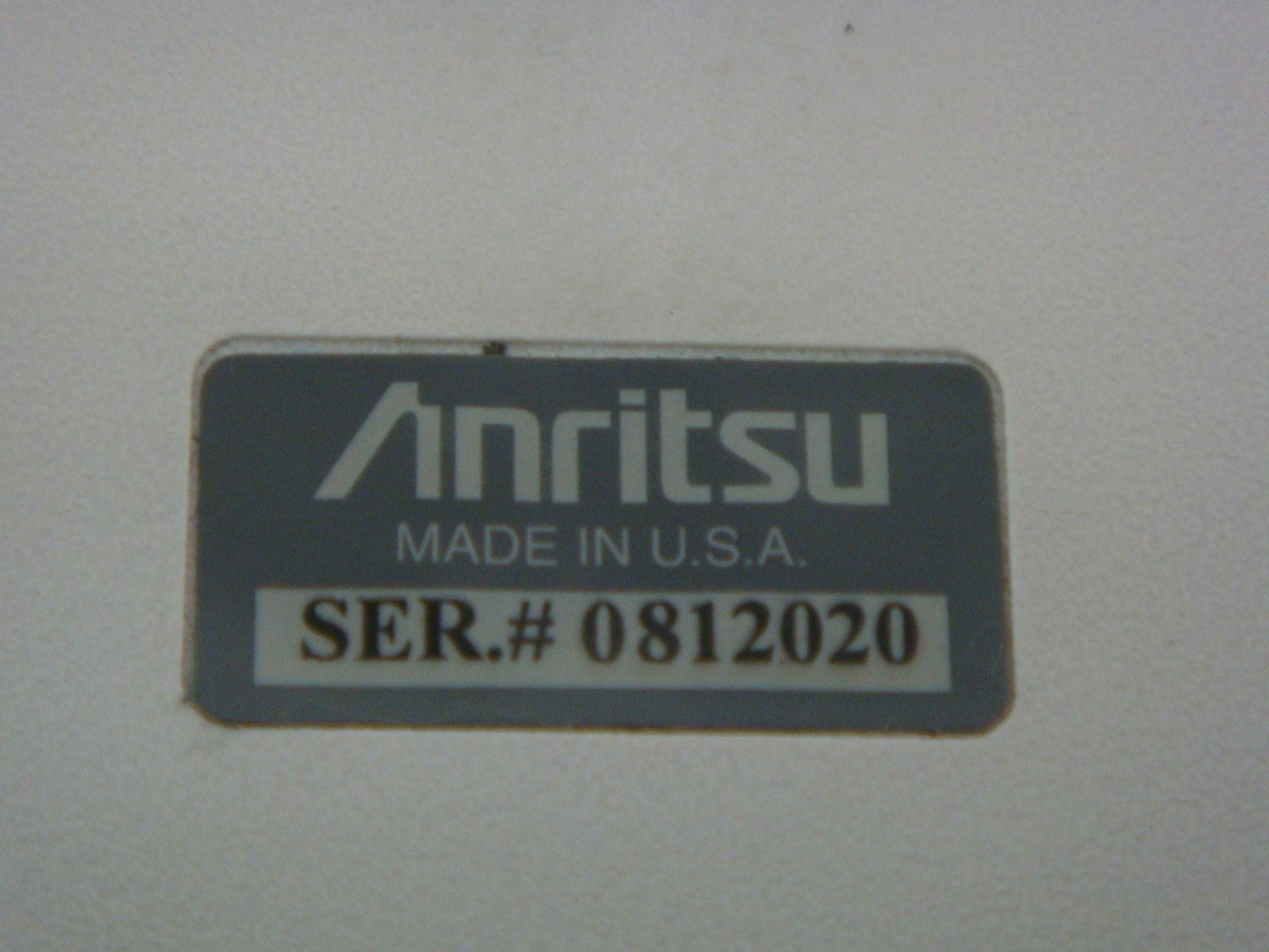 Anritsu MT8222A Handheld Base Station Analyzer