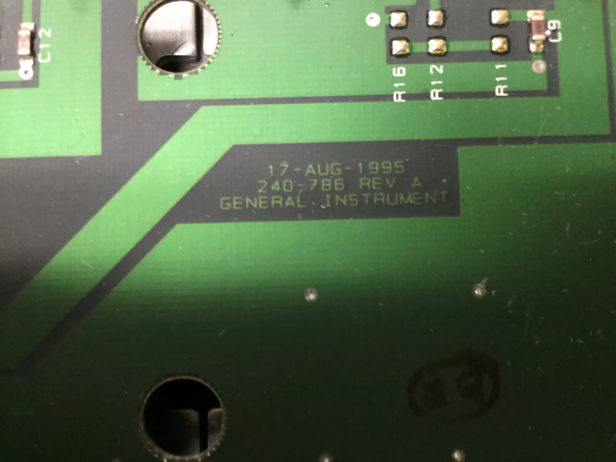 General Instrument P/N 240-786 and 240-787 Circuits Boards for Testing Equipment