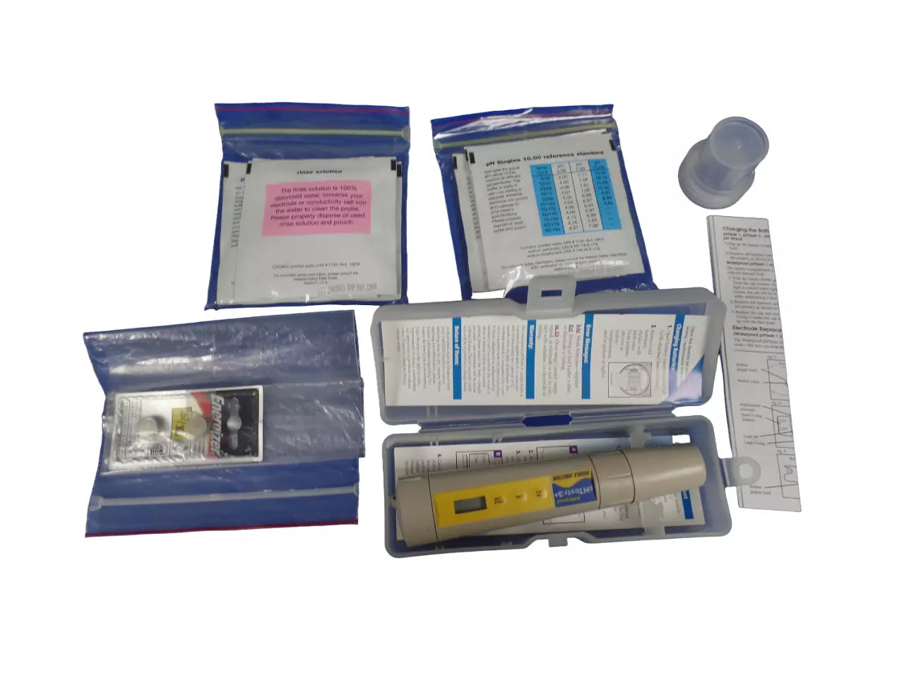 Waterproof pH Tester 3+ Double Junction