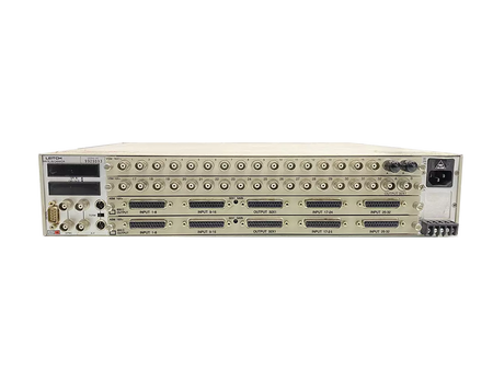 Leitch XPLUS Routing System VSM-16x1+ VSM-16x+ and 2 ASM 16X+ Mono Audio Video