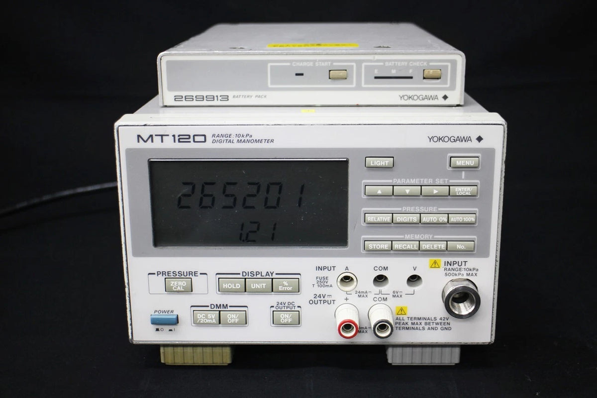 YOKOGAWA 2652-01 Digital Manometer