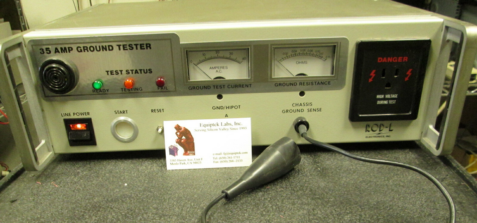 Ground Bonding Tester 35A for BSI, VDE, IEC Standards