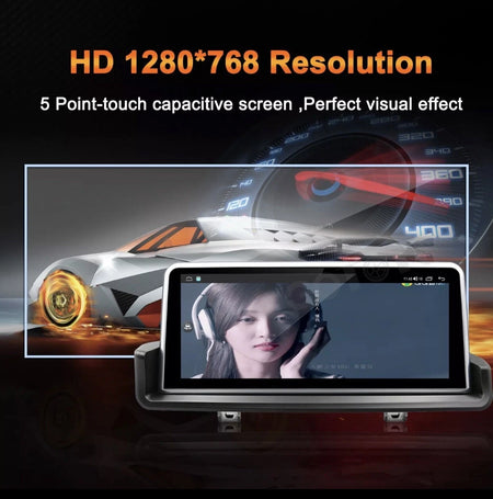 10.25' CarPlay Touchscreen Multimedia For BMW 3 Series E90 E91 E92 E93 2005-2012