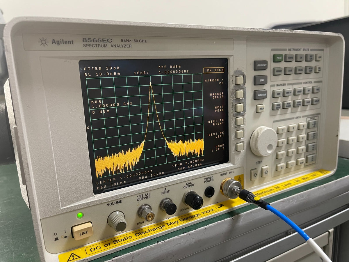 Agilent 8565EC 9KHz - 50GHz Spectrum Analyzer w/ 85620A module, 007_0447 - XG eqpt