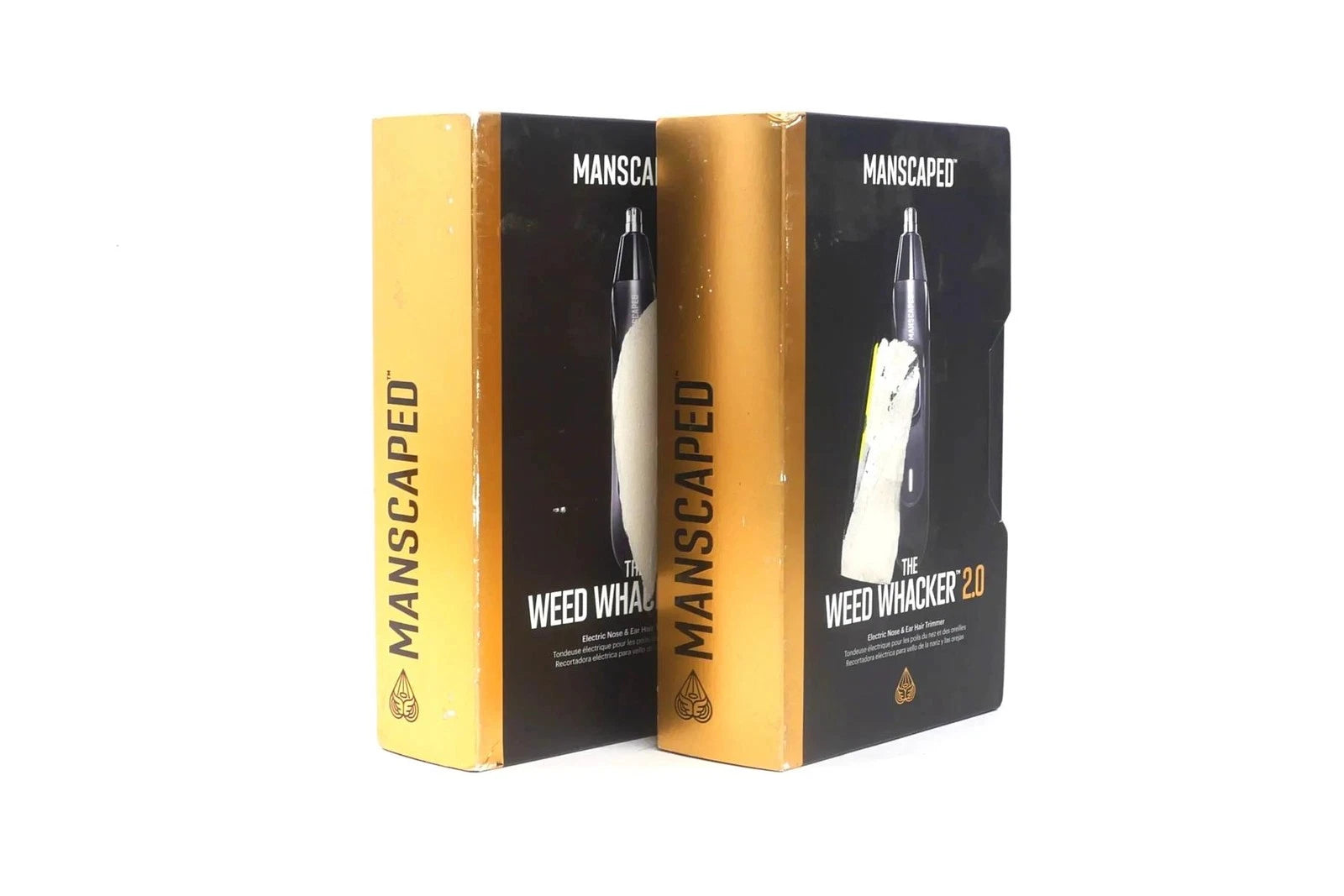 Lot of 2 Manscaped The Weed Whacker 2.0 Ear & Nose Hair Trimmer- Free Shipping