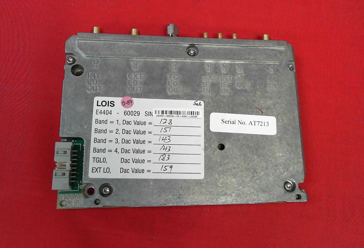 HP Agilent Keysight E4404-60029, 60025, 60030 A8A4 LO Amp/IF Switch