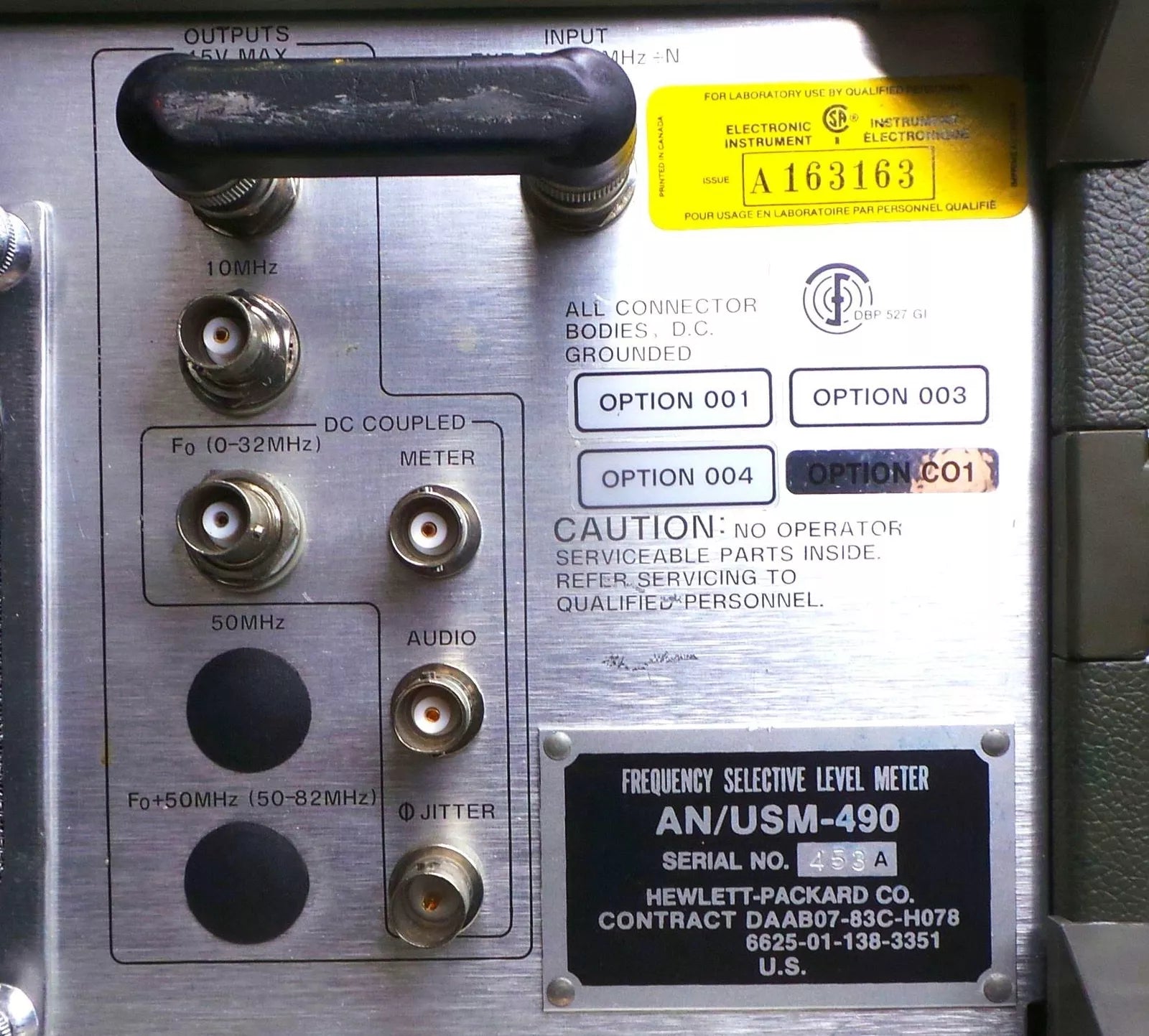 HP 3586B Selective Level Meter - High-Performance Audio Testing Equipment