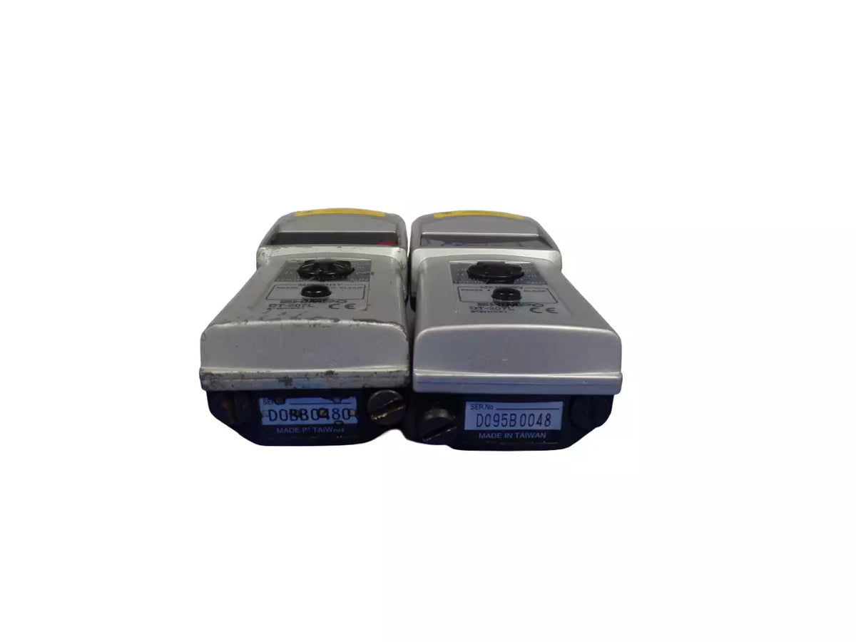 Lot of 2 SHIMPO DT-207L Digital Handheld Tachometer