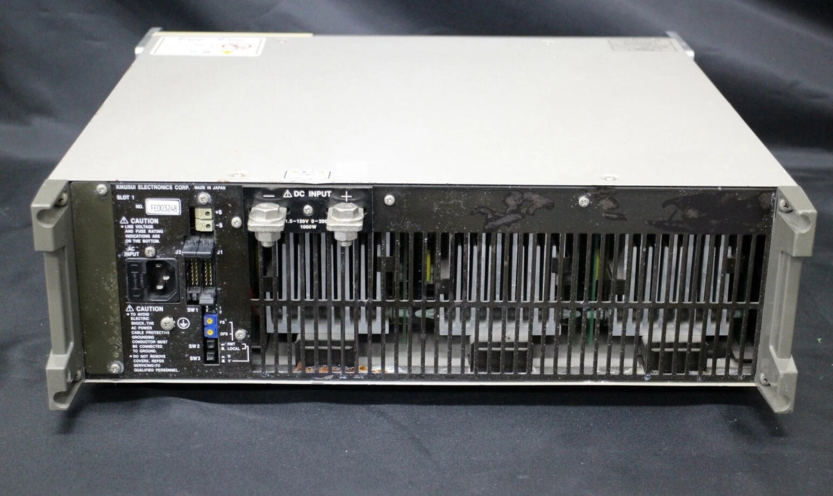 KIKUSUI PLZ1003W 150V 200A 1000W Electronic Load