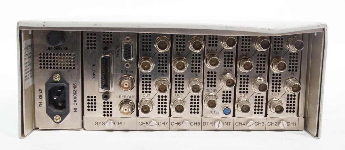 Sypris Data Systems DTR-16 TDM-D8 Datatape Digital Recorder Wideband Multiplexer