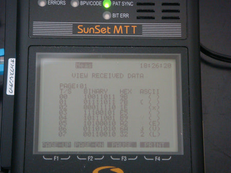 Sunrise Telecom SSMTT-BW Analyzer DSL