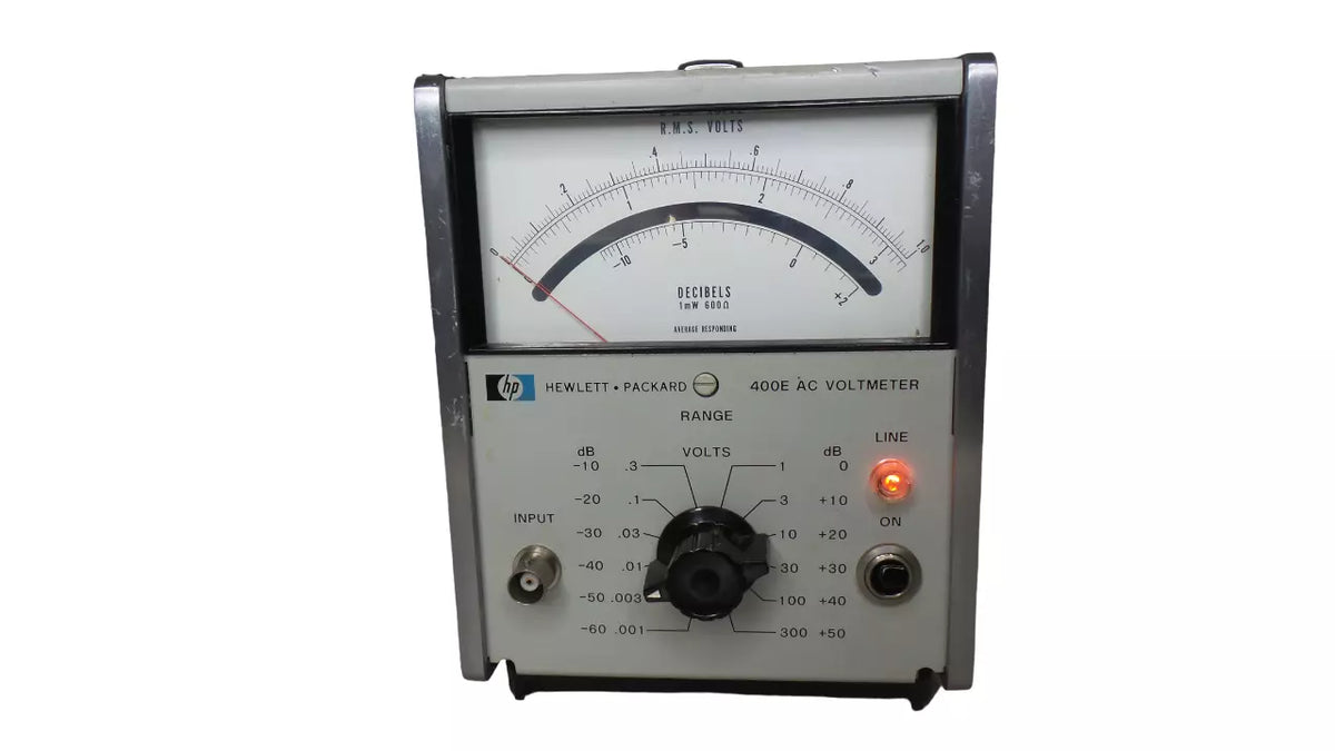 HP 400E AC Voltmeter - High Precision Electronic Measuring Device