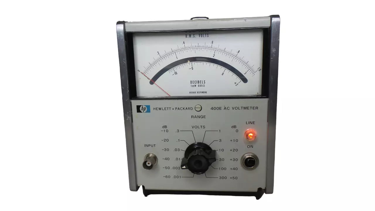 HP 400E AC Voltmeter - High Precision Electronic Measuring Device