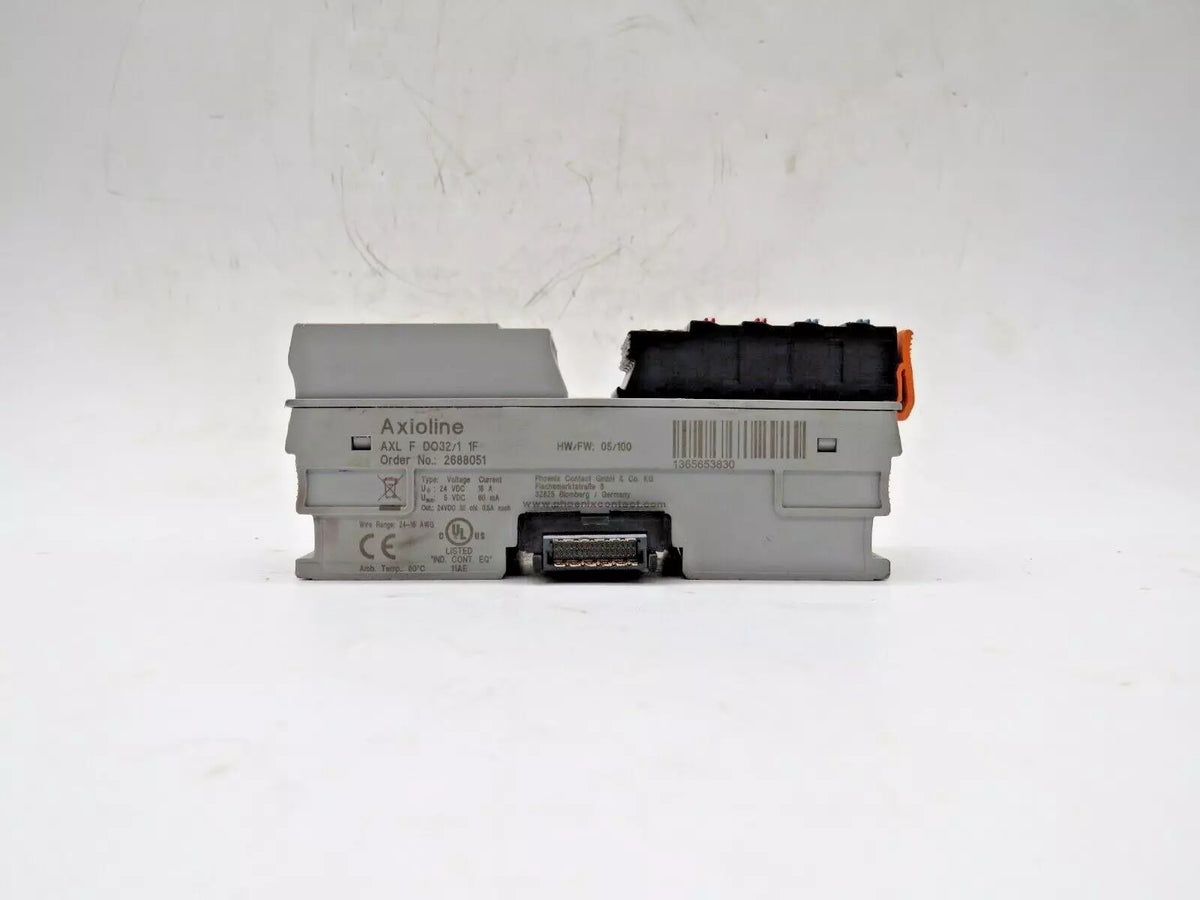 Phoenix Contact AXL F DO32/1 1F Digital Output Module #2688051 24VDC