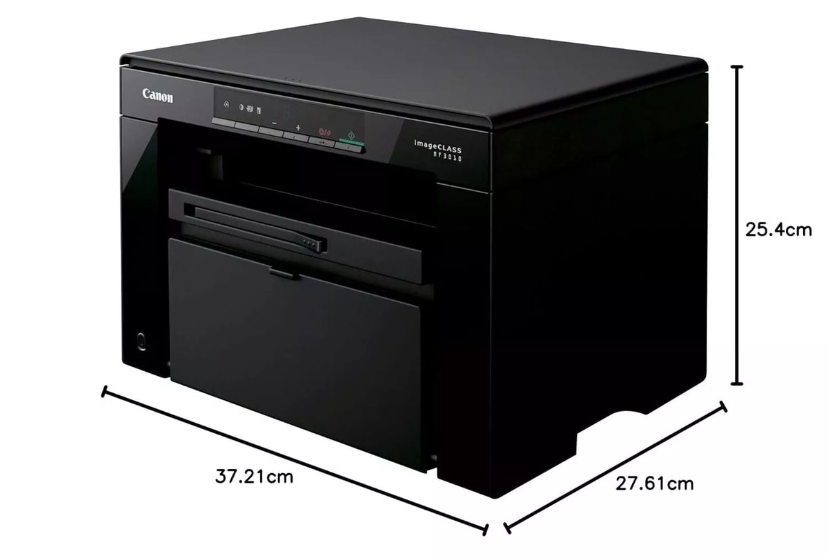 Canon MF3010 Digital Multifunction Laser Printer, Black, Standard