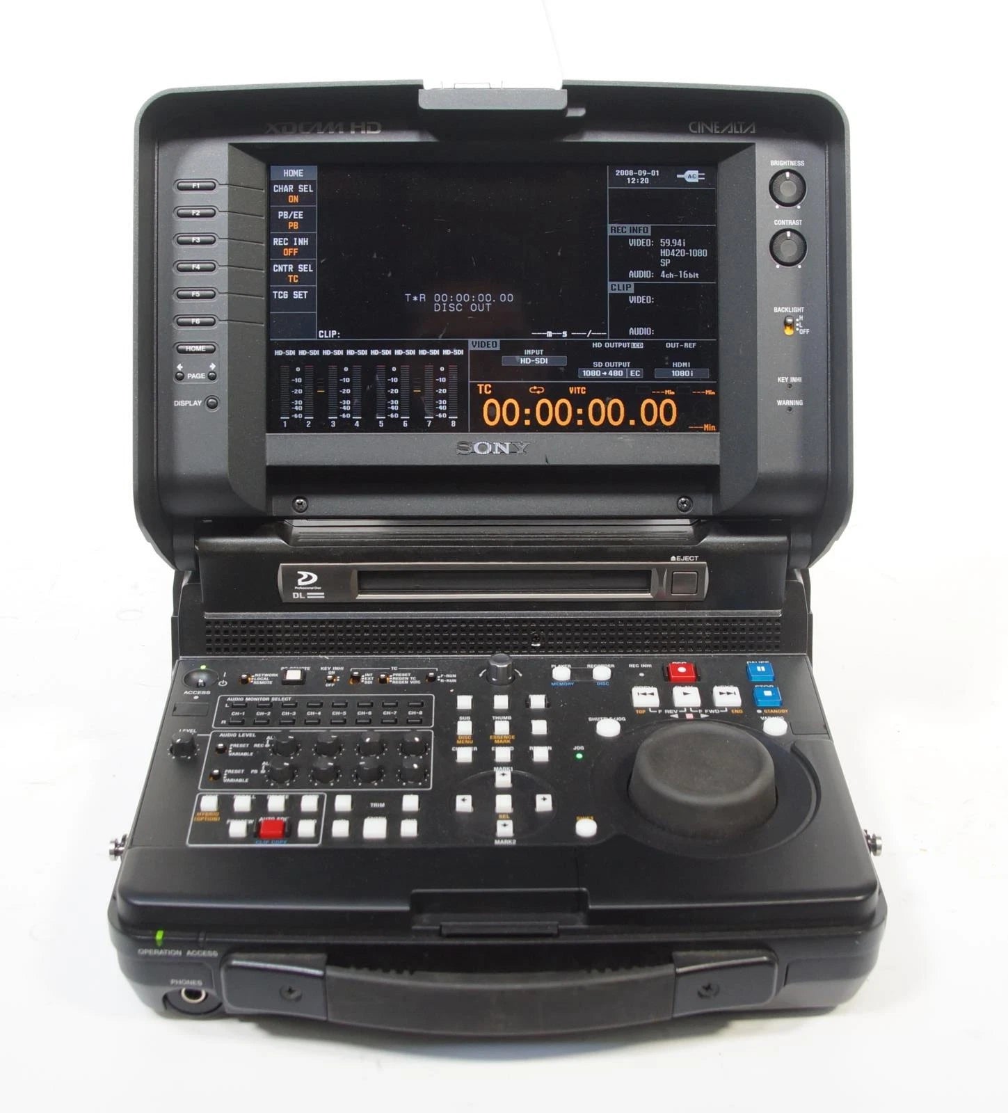 Sony PDW-HR1 XDCAM Professional Disc Field Recorder