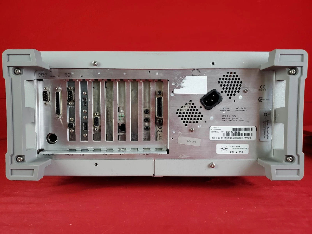 HP Agilent Keysight 54845A US40240213 Infiniium Oscilloscope 4 Channels