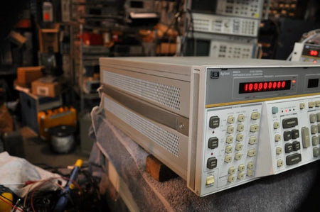 Advanced Digital Multimeter with LCD Display and True RMS Measurement