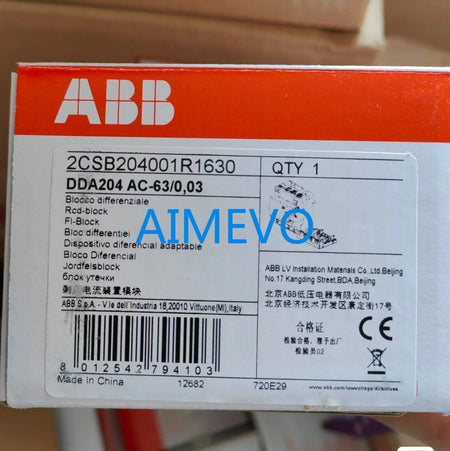 1PC NEW DDA204 AC-63/0.03 Leakage Module #VRU3 CH