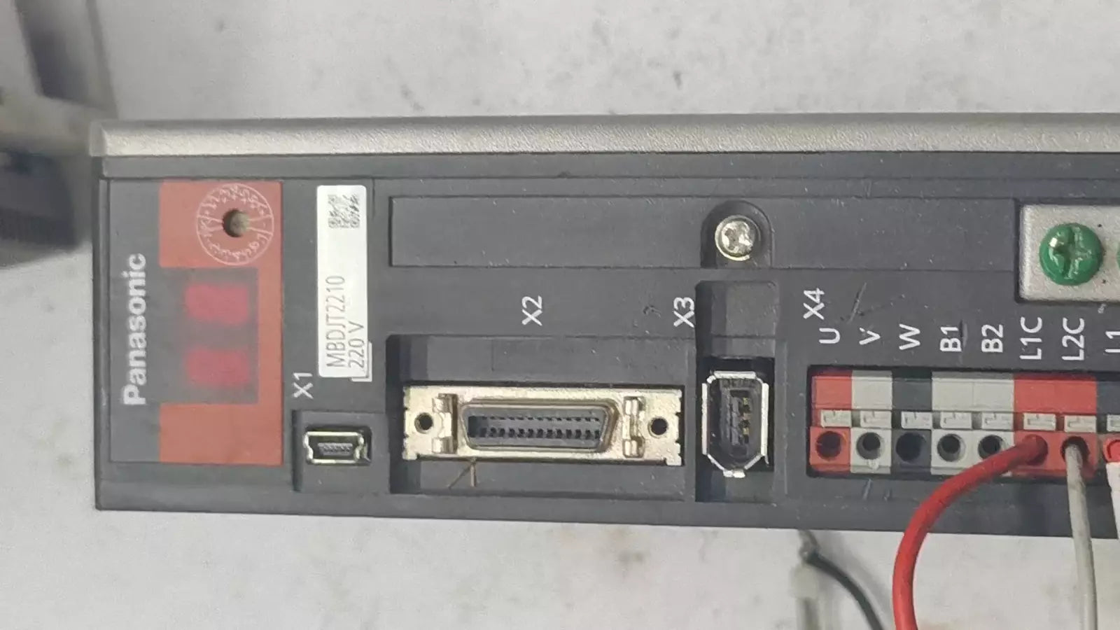 Panasonic MBDJT2210 AC Servo Drive 400W 240VAC Servo Motor Controller