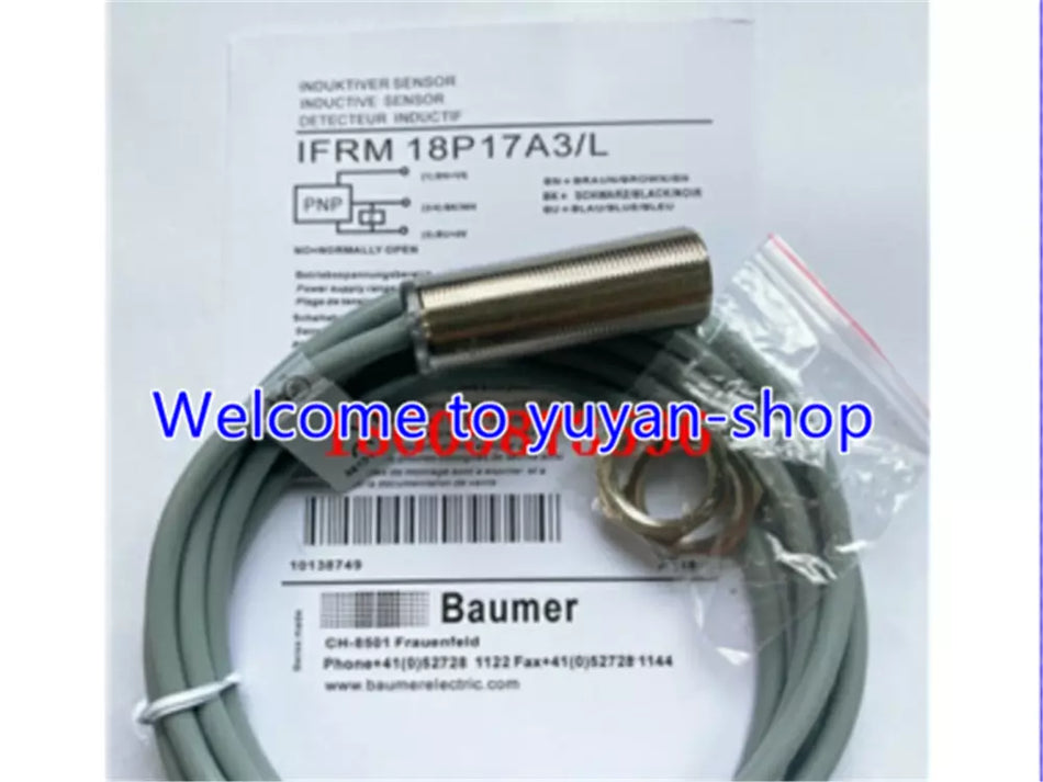 1PCS NEW FOR Baumer IFRM 18P17A3/L Inductive Proximity Sensor