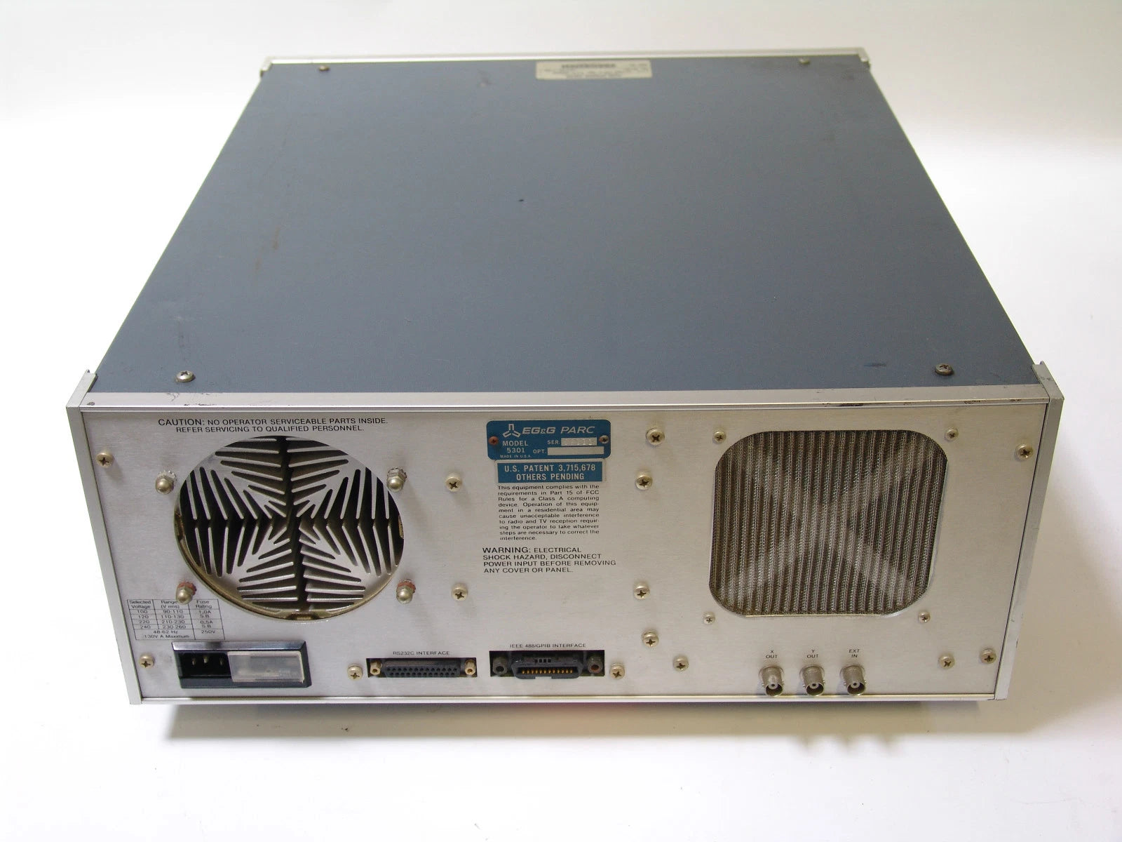 EG&G Princeton Applied Research Lock-In Amplifier 5301