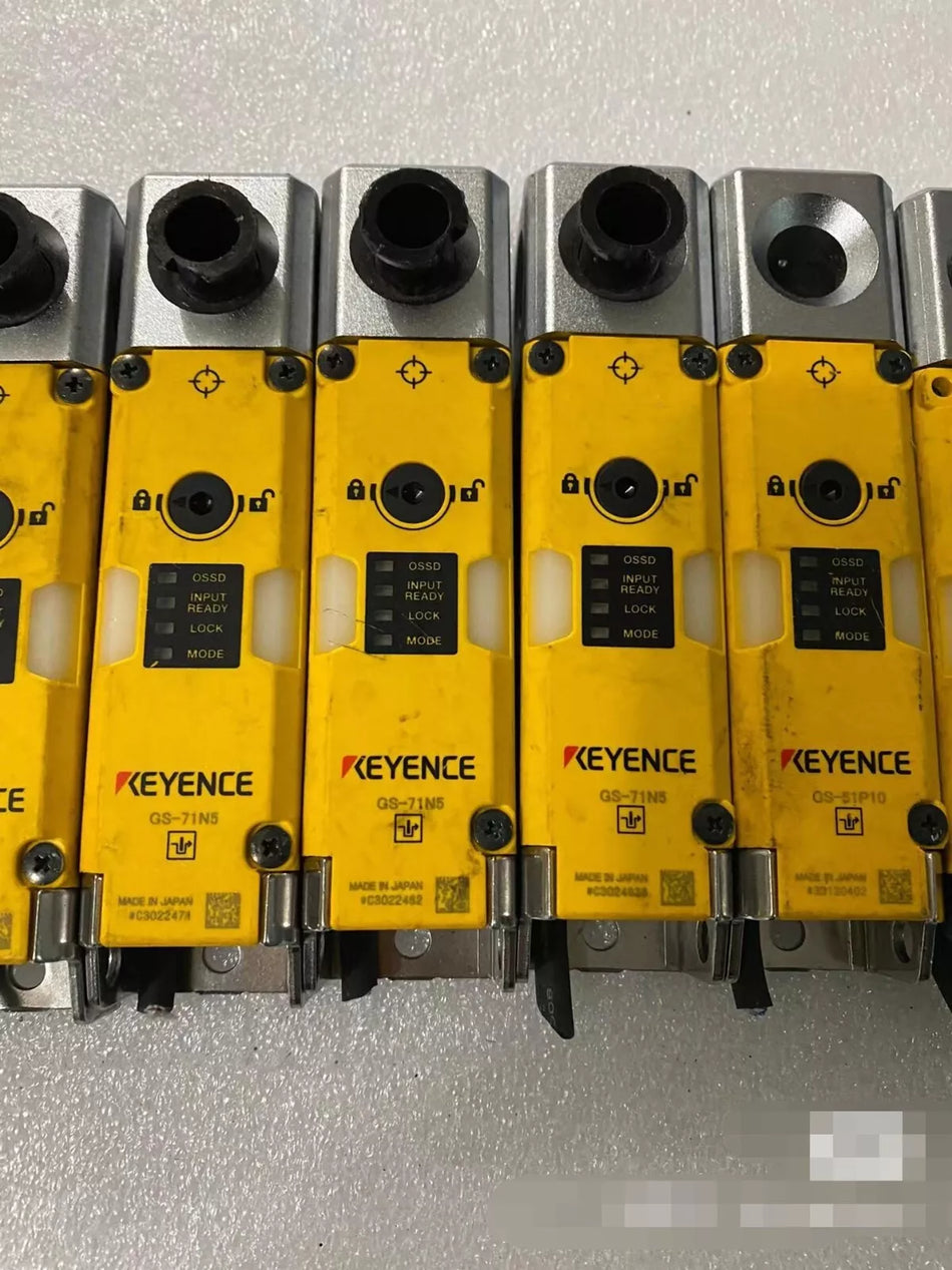 1pc USED Keyence GS-71N5 Safety Lock TESTED By #V9E2 CH