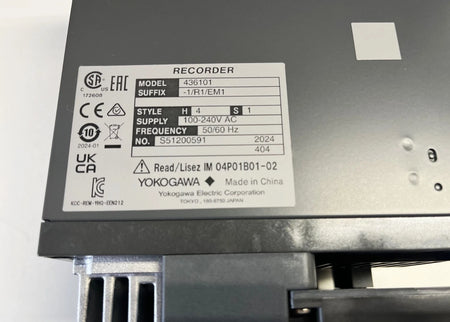 【NEW】YOKOGAWA µR10000(436101) Industrial Recorders