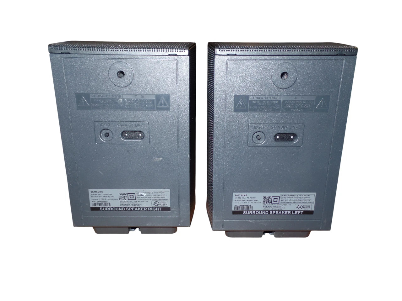 Pair Samsung PS-RC99B Surround Sound Speakers Right and Left- Free Shipping