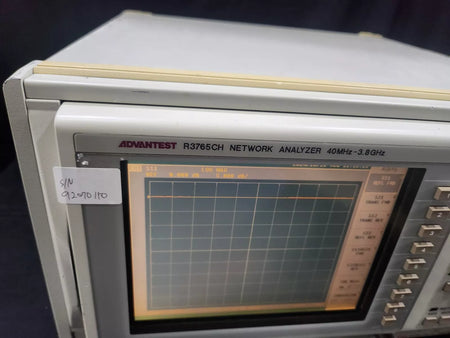 Advantest R3765CH Network Analyzer 40MHz-3.8GHz (0110)
