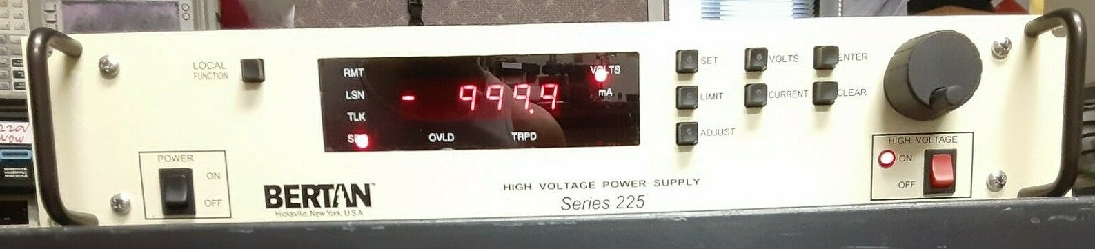 High Voltage Lab Power Supply 1000V 30mA by BERTAN