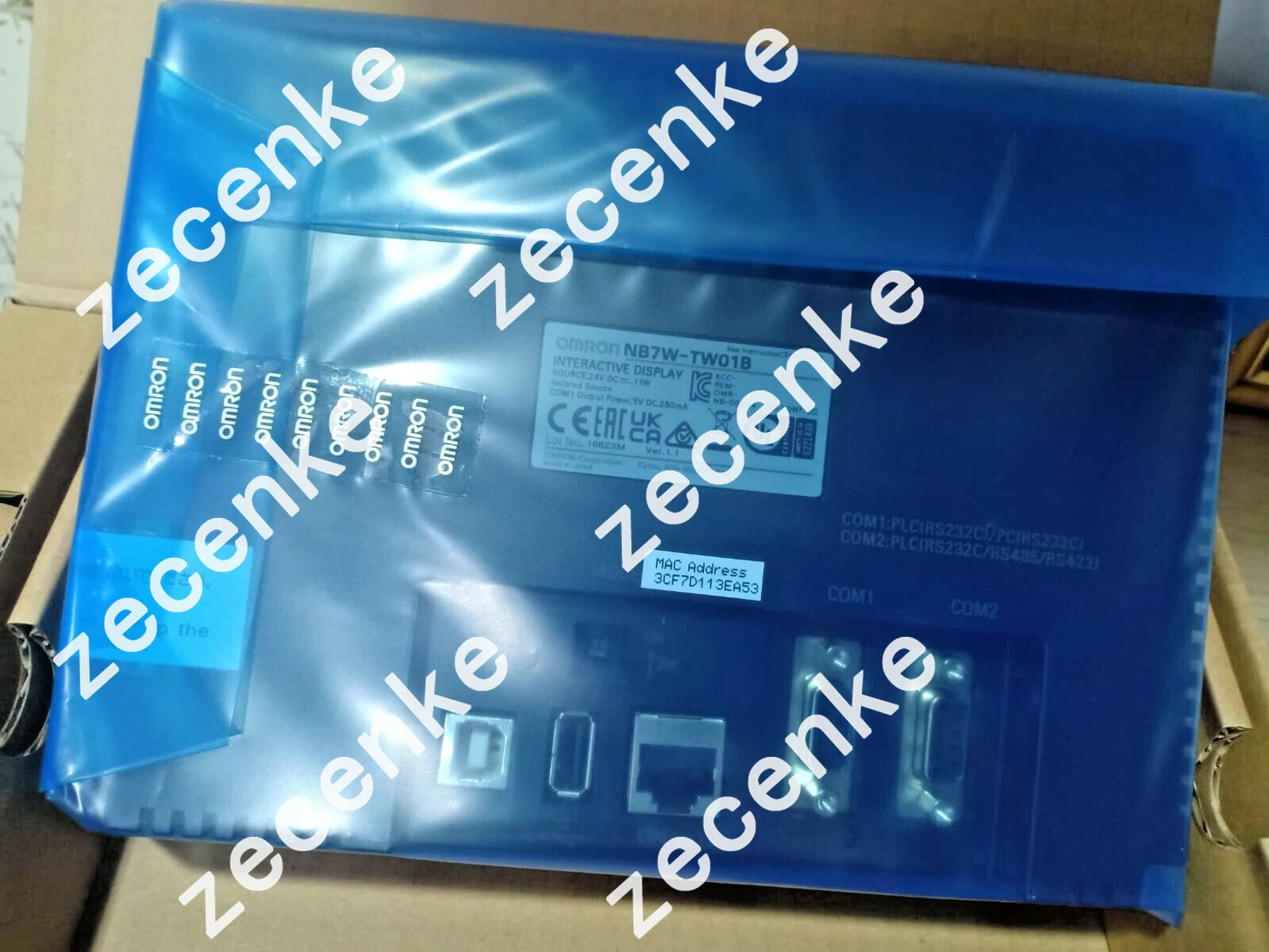 OMRON NB7W-TW01B NB Series Touch-Screen HMI