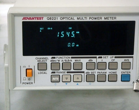 Q8221 Optical Power Meter Main Frame by Advantest