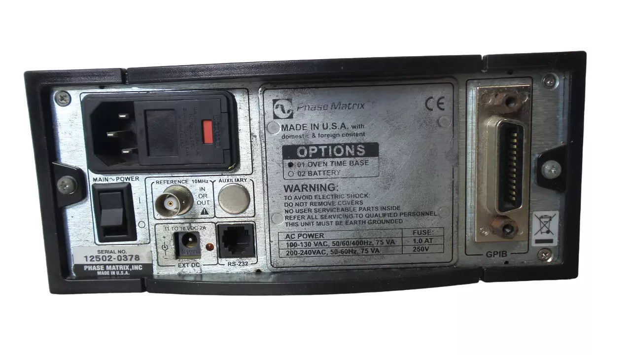 Phase Matrix 320A Counter 20 GHz - High Precision Frequency Measurement