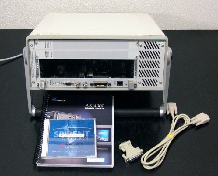 Spirent AX4000P/E ATM Test system portable chassis
