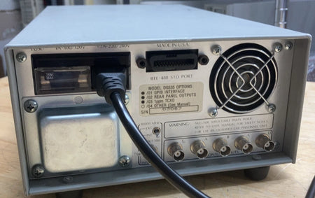 Stanford Research DG535 Delay / Pulse Generator OPT 01, 02, 03. Cal'd with data.
