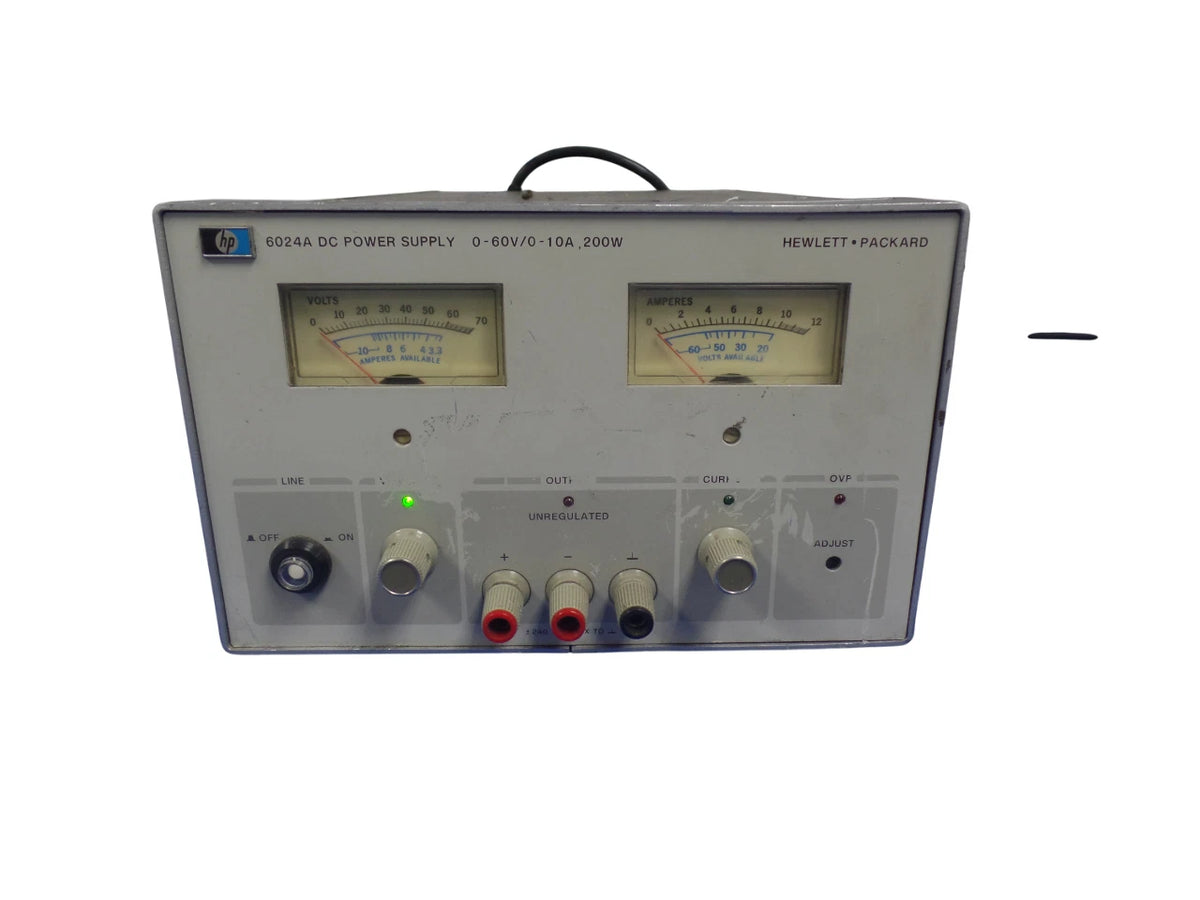 HP 6024A 0-60V/0-10A, 200W DC Power Supply - Free Shipping