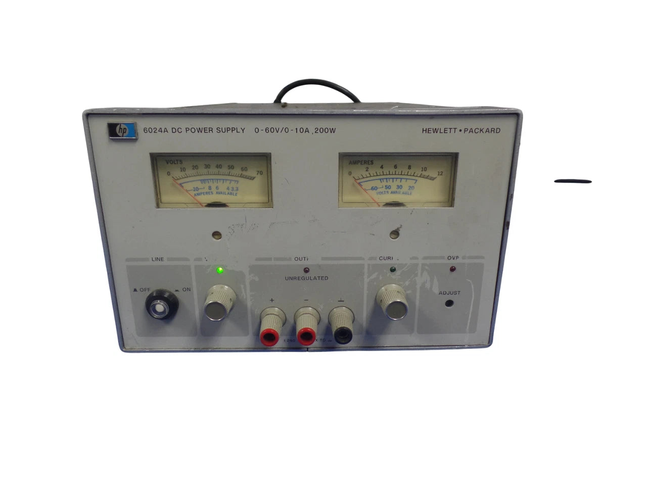 HP 6024A 0-60V/0-10A, 200W DC Power Supply - Free Shipping