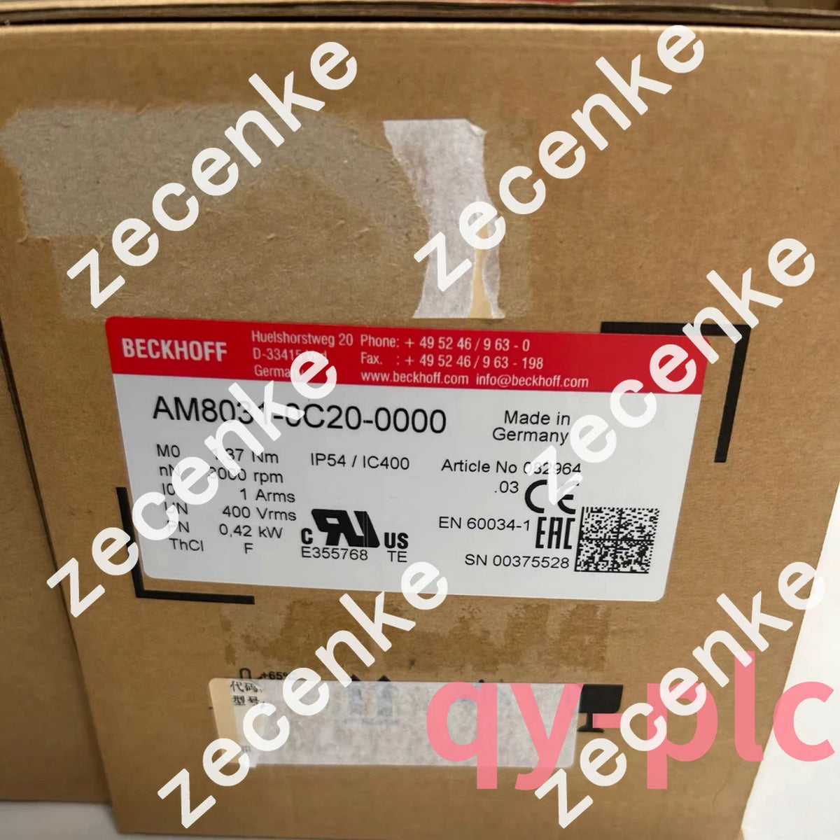 Beckhoff AM8031-0C20-0000 Controller Module Fast Shipping