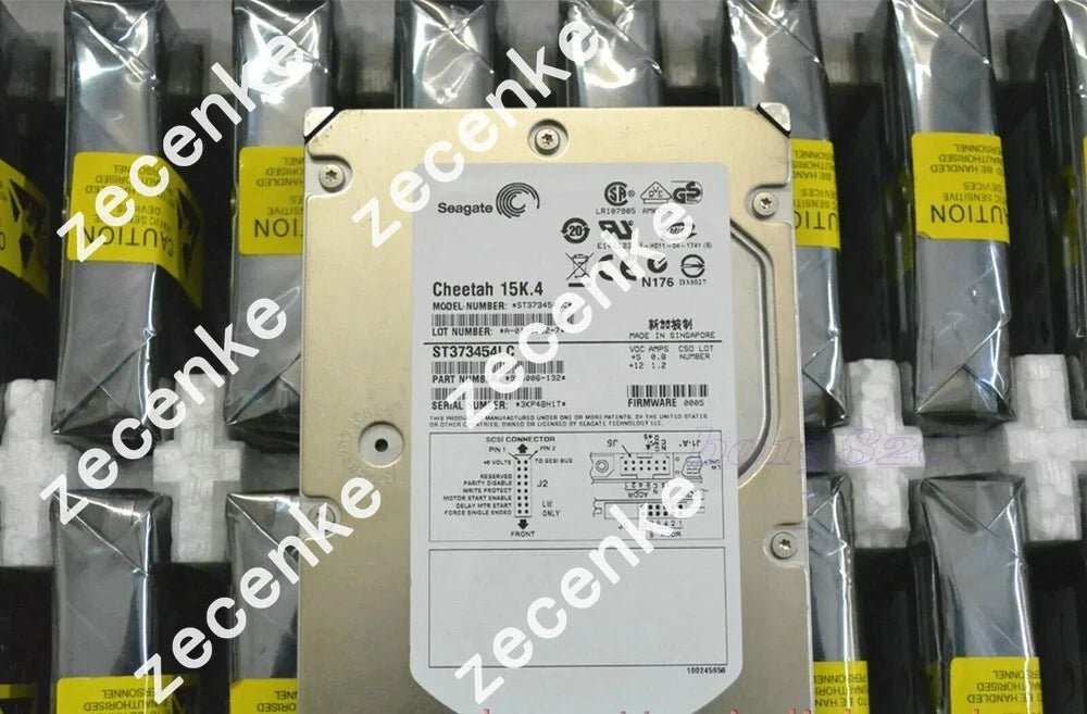 Seagate ST373454LC 73G Server 80-Pin SCSI Hard Drive 15K4 U320