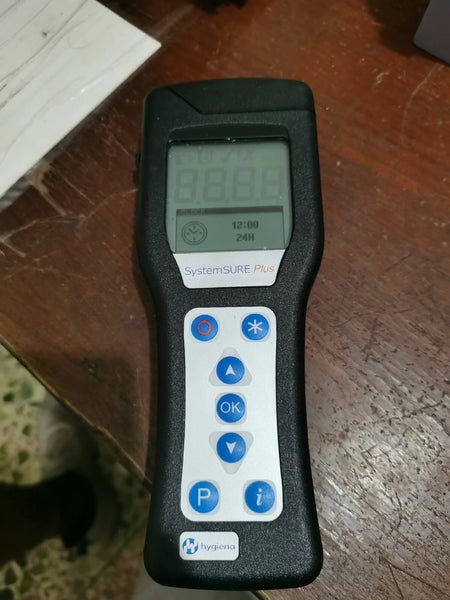 Hygiena SystemSure PLUS Meter Luminometer ATP Monitoring Device