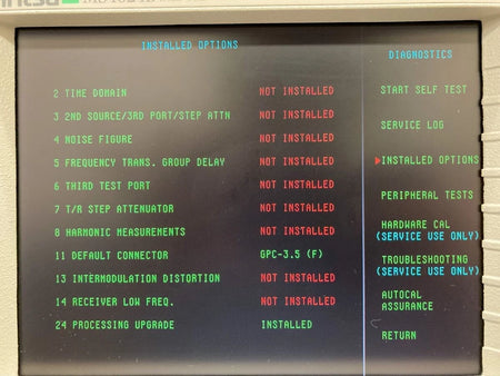Anritsu MS4624B 10MHz-9GHz Vector Network Analyzer