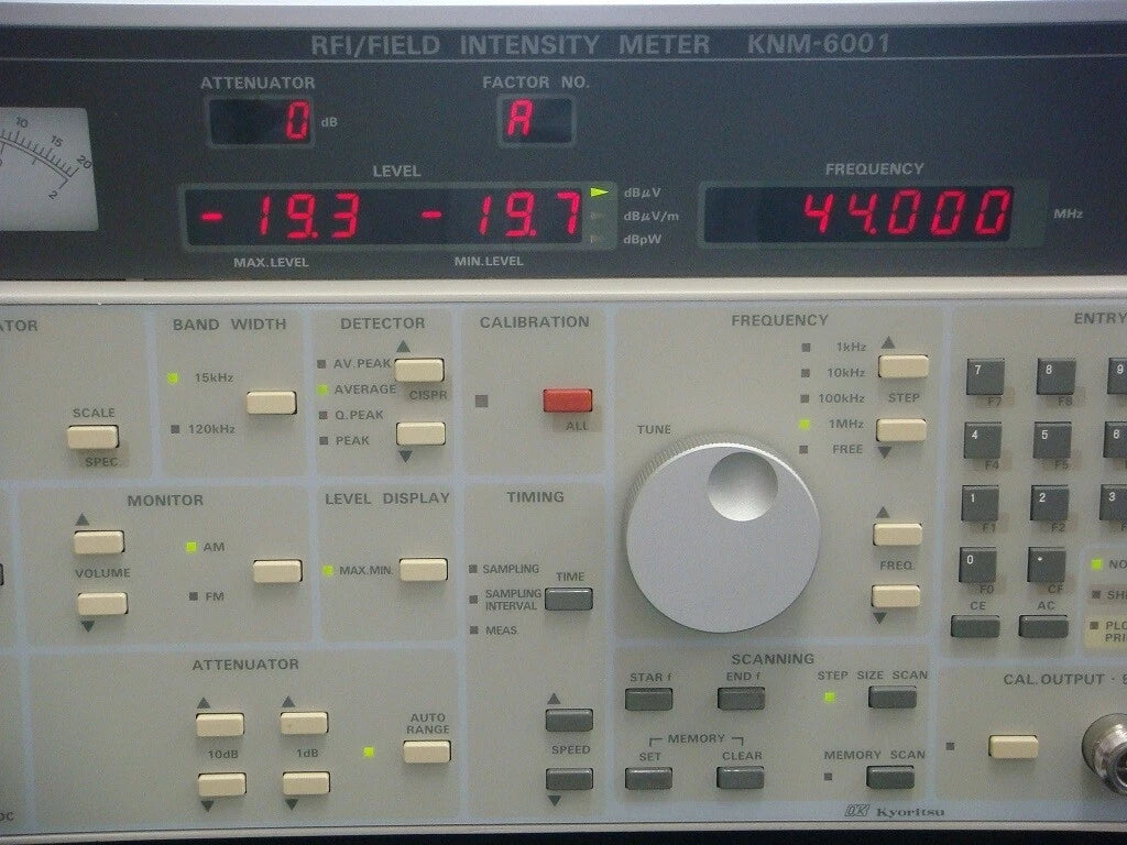 KYORITSU KNM-6001 25-1300MHz Field Intensity Meter