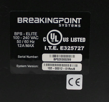 Keysight Ixia BreakingPoint BPS-ELITE Application & Security Testing System