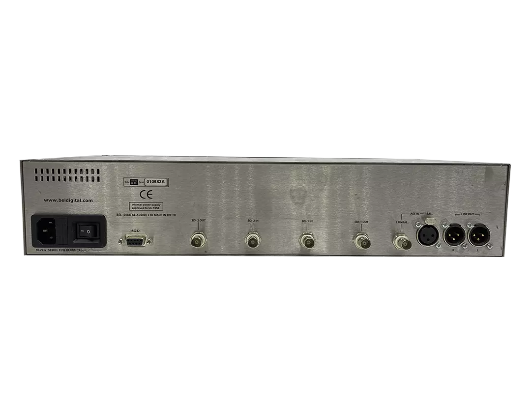 BEL BM-A2-E8SHD HD Audio Monitor with 2 HD/SD, 2 AES, 2 Analogue Out