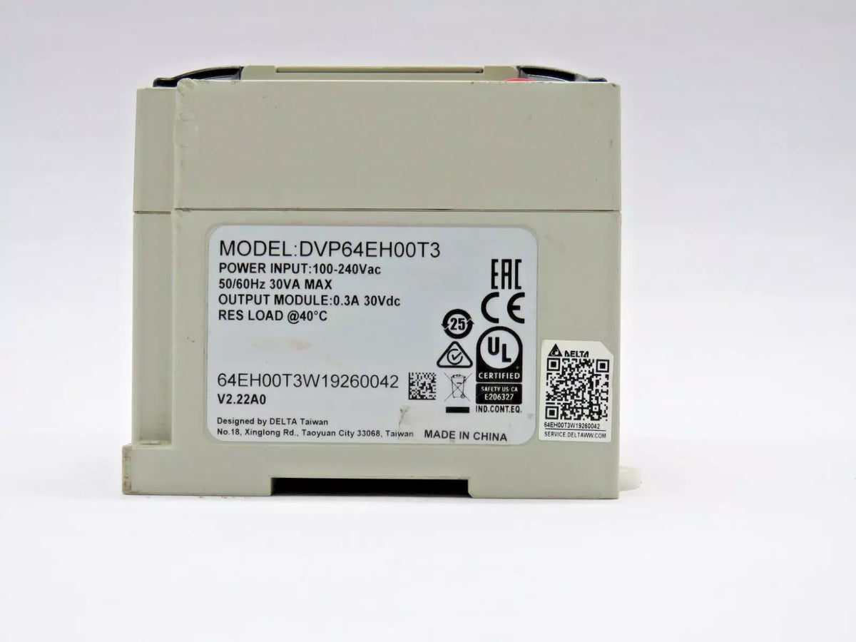 Delta DVP-64EH00T3 PLC Module EH-Series Transistor