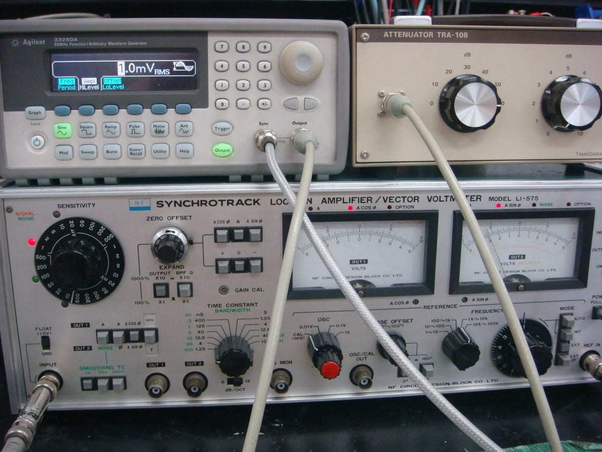 NF LI-575/01 Lock-In Amplifier Vector Voltmeter