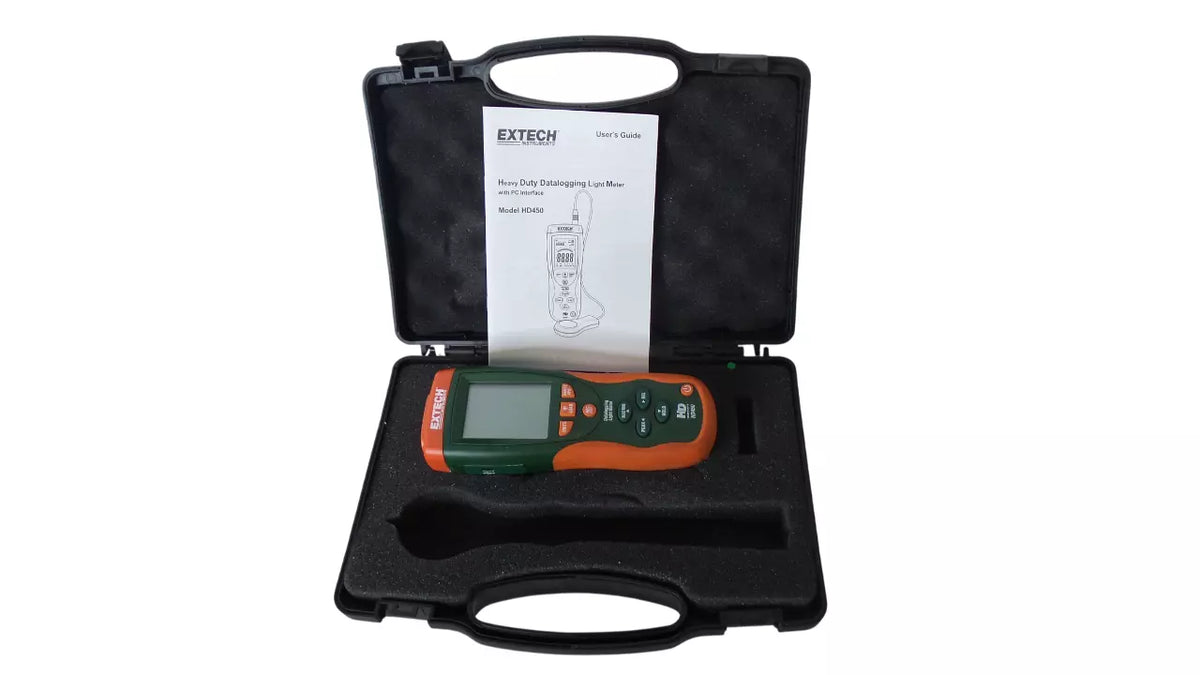 EXTECH HD450 Datalogging Light Meter for Accurate Light Measurement