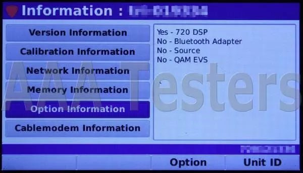 Trilithic 720 DSP Docsis 3.0 CATV & Gigabit Ethernet Tester Meter 720DSP 720 - DSP - XG eqpt